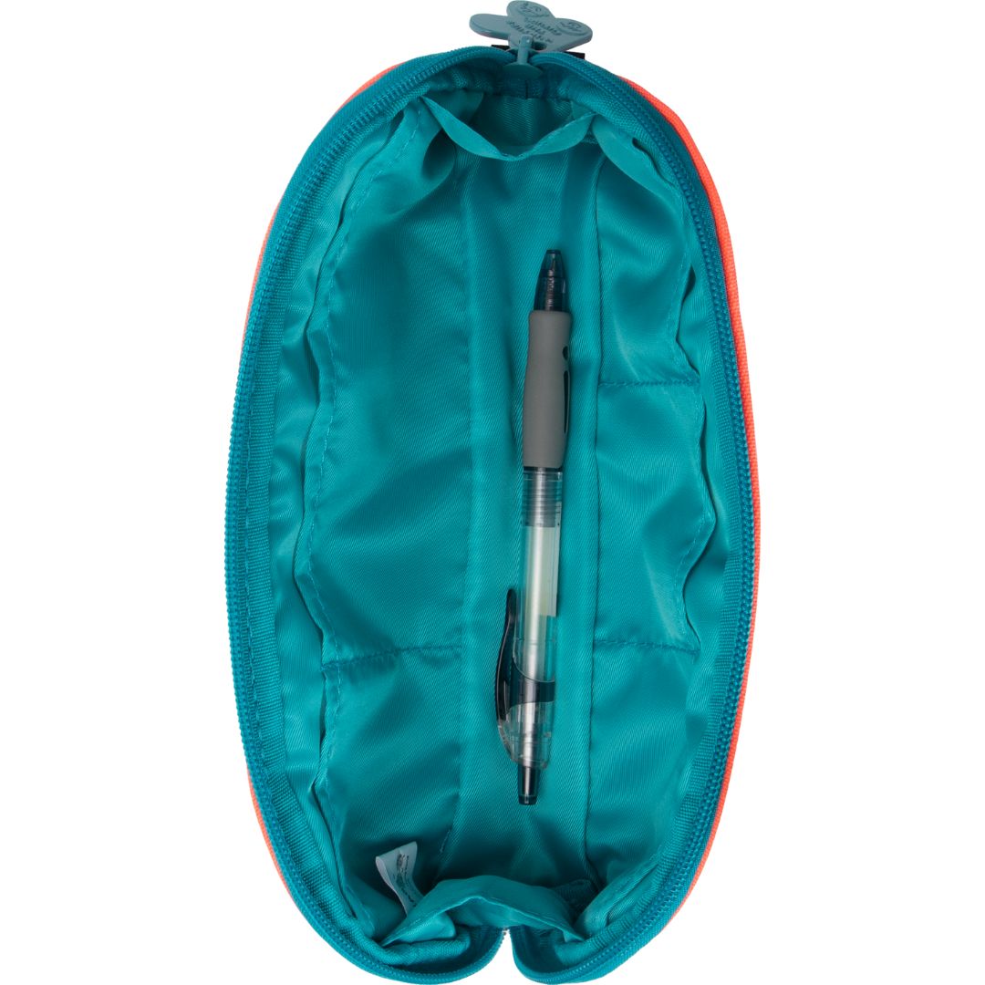 KAGS IZZY Series Pouch Type Pencil Case - Coral